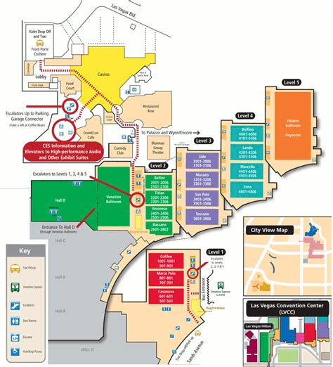 las vegas convention center map.